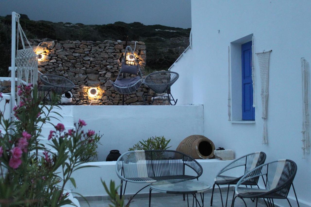 Cycladic Villa In Amorgos Island Arkesini Экстерьер фото